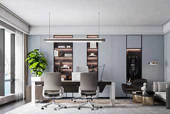 宣城轻奢风格-书房