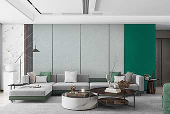 宣城轻奢风格-客厅