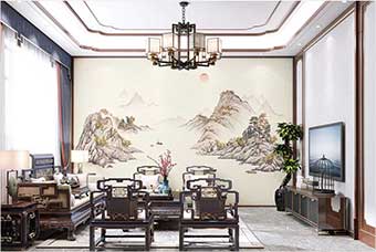 宣城森佰汇航空纤维墙咔(巴山蜀水)