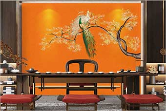 宣城森佰汇航空纤维墙咔（春花秋月）